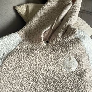 PINK fuzzy sweatshirt